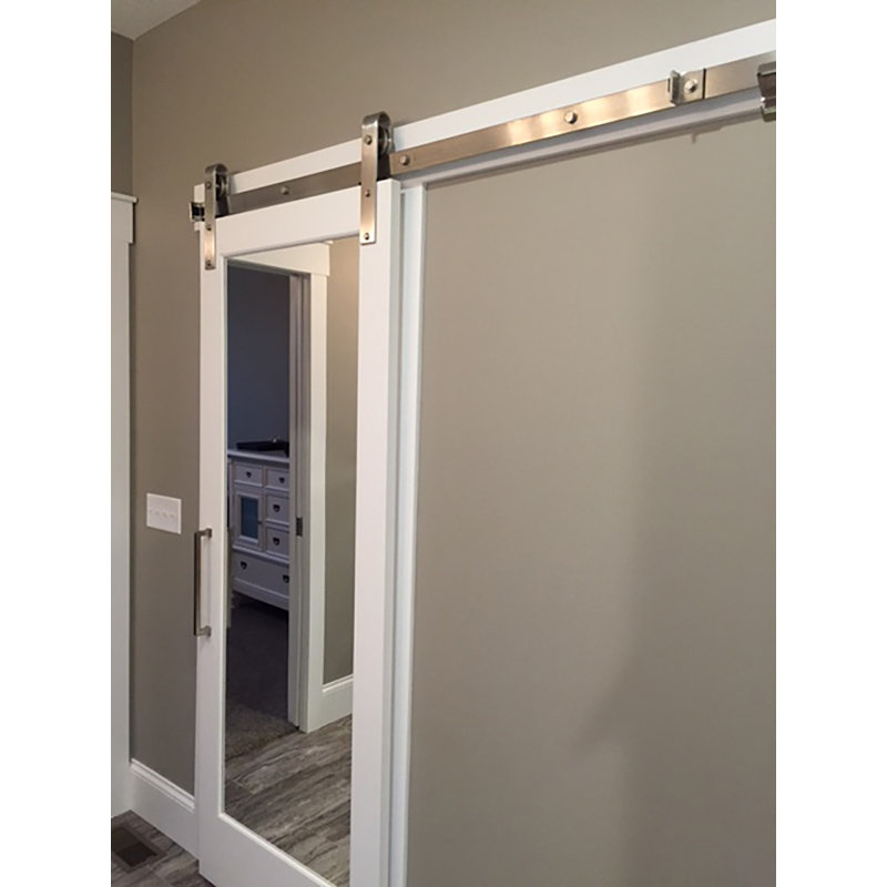 Agave Ironworks Standard Single Track Barn Door Hardware Kit Wayfair